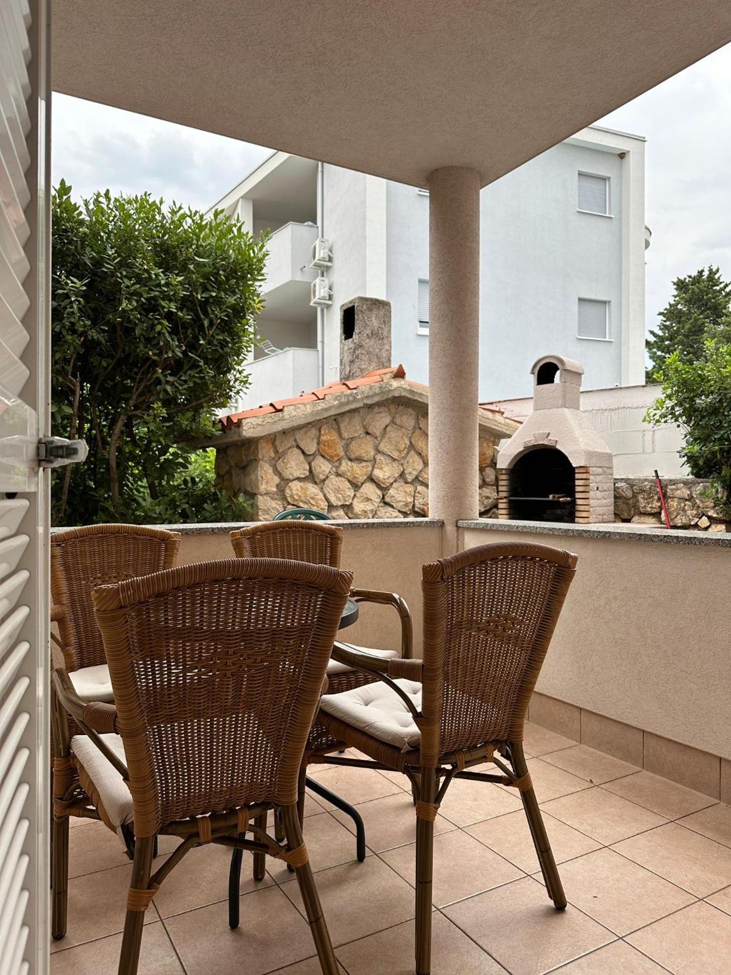 Apartmani Samec Novalja Dış mekan fotoğraf