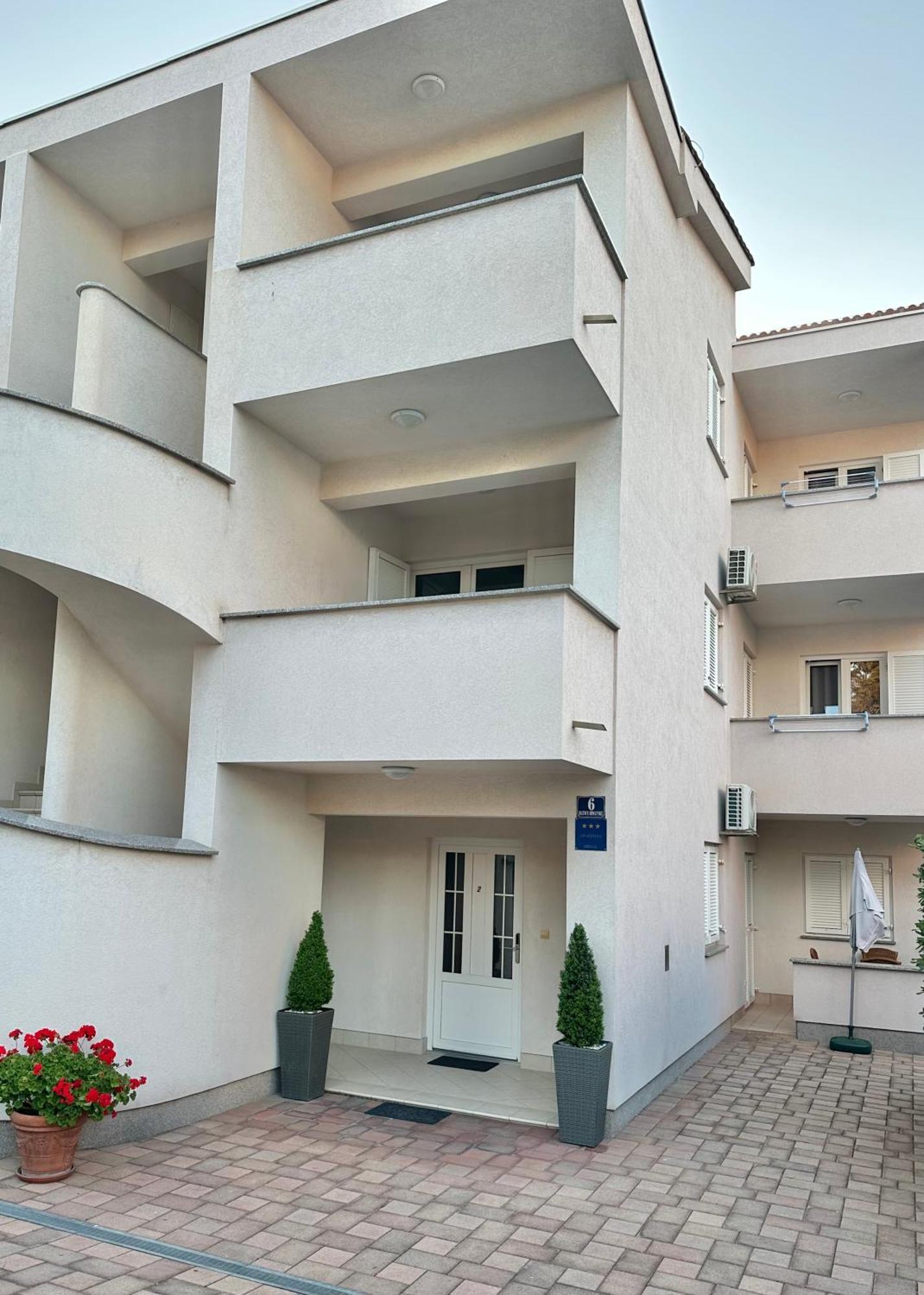 Apartmani Samec Novalja Dış mekan fotoğraf